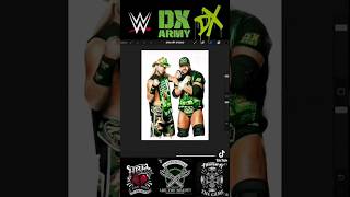 DX D Generation X Attitude Era Shawn Michaels Triple H Art [upl. by Lezlie]