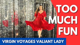 20 INCREDIBLE Activities You Can Do On Virgin Voyages  And One You Can’t  Valiant Lady [upl. by Yruj]