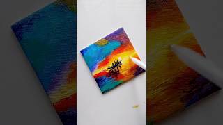 Abstract landscape painting artshorts painting drawing coloring [upl. by Arinayed426]