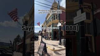 Philipsburg Montana shorts ytshorts roadtrip mainstreet wildwest mining saphire silver usa [upl. by Skantze]