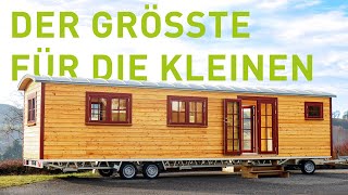 Der GRÖSSTE für die KLEINEN Tiny HouseZirkuswagen als Waldkindergartenwagen [upl. by Enived]