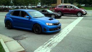 Straight pipe WRX STi take off [upl. by Gridley]