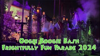 FULL 4K VIDEO 2024 Oogie Boogie Bash Frightfully Fun Parade [upl. by Venditti]