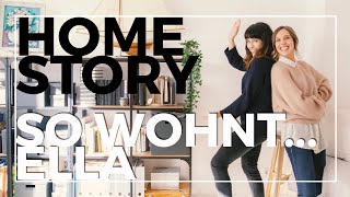 SO WOHNTElla  IKEA Minimalismus in Berlin  Room Tour  Jelena Weber [upl. by Etteinotna]