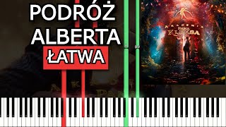 Podróż Alberta ŁATWA  Kleks  Piano Tutorial [upl. by Henriha]