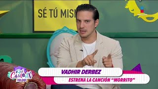 Vadhir Derbez habla de la ausencia de su papá Eugenio Derbez en la canción Morrito ¡Qué Chulada [upl. by Ailekahs]