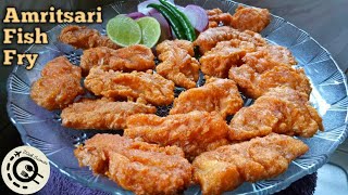 Amritsari Fish Fry I Fish Batter Fry Recipe I Amritsari Macchi [upl. by Nodnab]