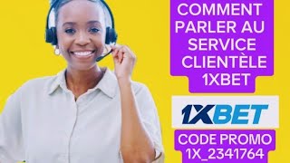 COMMENT PARLER AU SERVICE CLIENT 1XBET [upl. by Anerac]