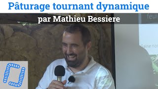 Pâturage tournant dynamique par Mathieu Bessiere [upl. by Izzy]