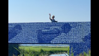 Bruggetje Bartlehiem Tegelbruggetje en laatste stempel in Leeuwarden 2024109 [upl. by Furnary540]