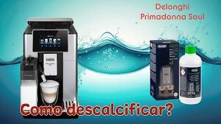 Delonghi PrimaDonna Soul ECAM61055  Como fazer a descalcificação [upl. by Fabyola]