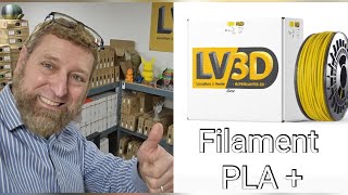 Le filament PLA chez LV3D Expert en filament PLA depuis 2015 [upl. by Llevra]