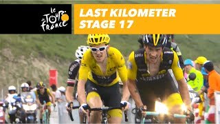 Last kilometer  Stage 17  Tour de France 2018 [upl. by Ztnaj901]