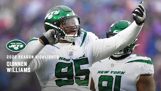 Quinnen Williams Top Plays of AllPro Season  The New York Jets  NFL [upl. by Rubma]