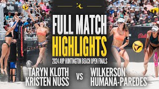 Top Plays  KlothNuss vs WilkersonHumanaParedes AVP Huntington Beach Open Finals 2024 [upl. by Wootten909]