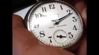 Antique Westclox Scotty Dollar Pocket Watch from 1959 [upl. by Attenrad]