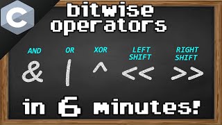 C bitwise operators 🔣 [upl. by Suiravat]