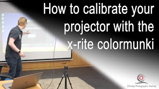 How to colour calibrate a projector with an xrite colormunki [upl. by Alaehs852]