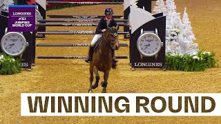 Whirlwind victory for Skylar Wireman  Longines FEI Jumping World Cup NAL [upl. by Anaiq]