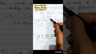 How to Identify AlkanesAlkenes and Alkynescarbonanditscompoundchemistryclass10 [upl. by Antonin]