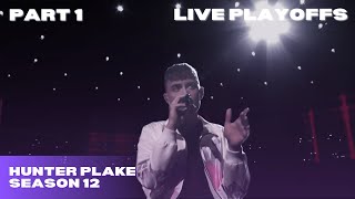 Hunter Plake quotElastic Heartquot The Voice Season 12 LIVE Playoffs PART 1 [upl. by Fahy]