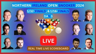 2024 Northern Ireland Open Snooker LIVE Score UPDATE Today 132Finals amp 116Finals Day 3 Matches [upl. by Aitital448]