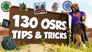 130 OSRS Tips amp Tricks 2024 [upl. by Snashall433]