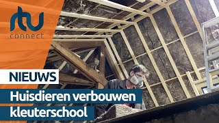 Huisdieren verbouwen kleuterschool [upl. by Estele]