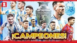 ARGENTINA es CAMPEÓN de la COPA AMÉRICA 2024 [upl. by Akinwahs935]