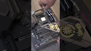 Gaming pc build asrock amd gamingpc pcsetup asmr satisfying satisfyingvideo [upl. by Yale]