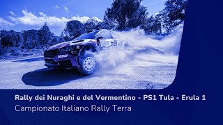 CIRT  Rally dei Nuraghi e del Vermentino  PS1 Tula  Erula 1 [upl. by Arleyne]