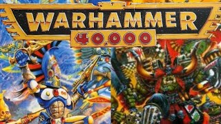 Warhammer 40000 battle report Eldar vs Orks [upl. by Lanahtan]