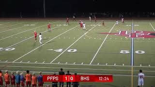 Belchertown Orioles vs Pope Francis Cardinals  MIAA Boys Varsity Soccer  Class B Semifinal [upl. by Elohc]