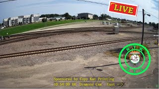 Rail Cam in Moorhead MN LIVE NOW  BNSF Staples Sub  Moorhead East Cam  NTROTC MP 58 [upl. by Malonis]