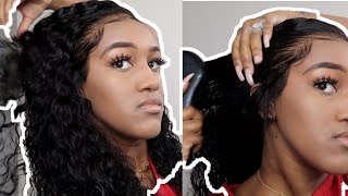 HOW I LAY MY LACE FRONT WIGS FOR BEGINNERS FT YWIGS [upl. by Morgun152]