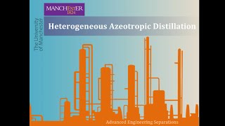 Heterogeneous Azeotropic Distillation [upl. by Uy140]