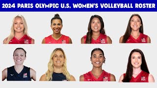 2024 Paris Olympic USA Women’s Volleyball Roster [upl. by Izaak637]