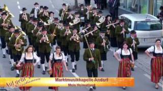 Marktmusikkapell Andorf  Mein Heimatland [upl. by Hanford]