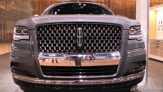 2024 Lincoln Navigator Black Label 109255  Interior and Exterior Walkaround  2023 LA Auto Show [upl. by Dorita]