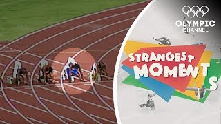 False starts and missed starts at the Olympics  Strangest Moments [upl. by Curr]