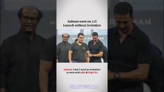 Salman bina bulaye kyo gaye salmankhan rajnikanth [upl. by Aettam]