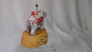 Willitts Carousel Waltz Elephant Rotating Music Box [upl. by Dorweiler214]