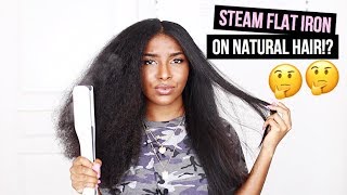 DOES THIS STEAM STRAIGHTNER REALLY WORK  FIRST IMPRESSIONS [upl. by Osnohpla186]