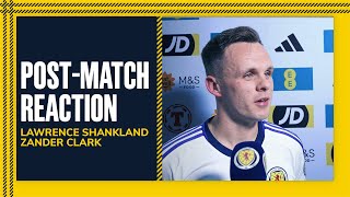 Lawrence Shankland amp Zander Clark PostMatch  Georgia 22 Scotland  Scotland National Team [upl. by Eyde]