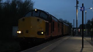 Trains at Bidston 80424 Featuring 3760737610 [upl. by Worsham893]