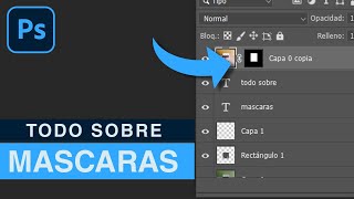 Todo Sobre Máscaras ¡Deja de usar el Borrador Photoshop en vivo [upl. by Akired816]