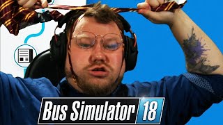 BUSFAHRER Kalle hat SONE KRAWATTE  Bus Simulator 2018 [upl. by Chuipek]