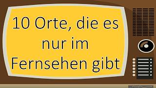 10 deutsche Orte die JEDER kennt die es aber eigentlich gar NICHT gibt [upl. by Nwahsel]