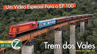 Trem dos Vales em um Cenário Espetacular  Drone  4k  100 [upl. by Janaya86]