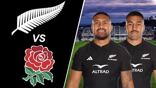 ALL BLACKS Lineup Prediction vs ENGLAND New Zealand vs England 2nd Test 2024 [upl. by Ahtanaram]